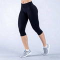 High-Waist Seamless Activewear Capri Leggings