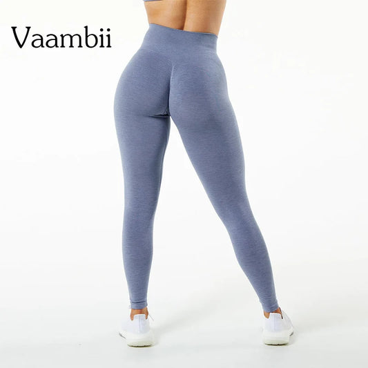 Seamless High-Waist Yoga Leggings