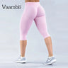 High-Waist Seamless Activewear Capri Leggings